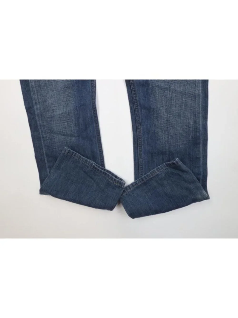 Vintage Y2K Levis 527 Mens 30x32 Slim Western Bootcut Flared Denim Jeans Blue